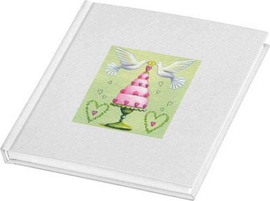 Tagebuch Hochzeit weiss Produktbild 