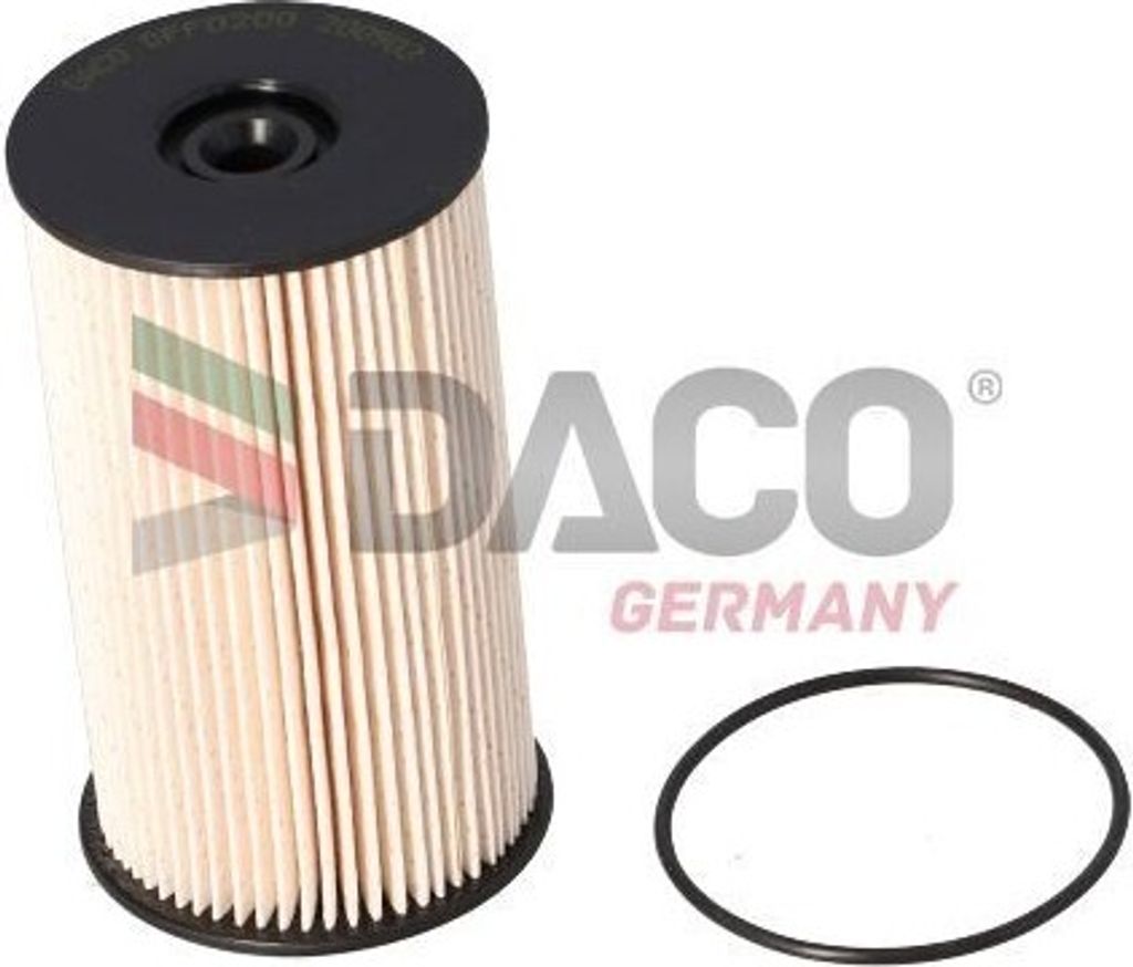 Kraftstofffilter DACO Germany DFF0200 für VW GOLF VI (5K1) Filtereinsatz