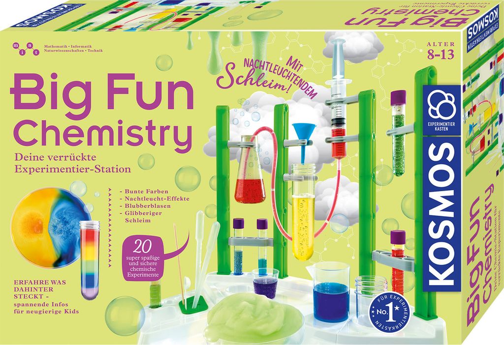 KOSMOS Experimentierkästen|KOSMOS Big Fun Chemistry Produktbild 