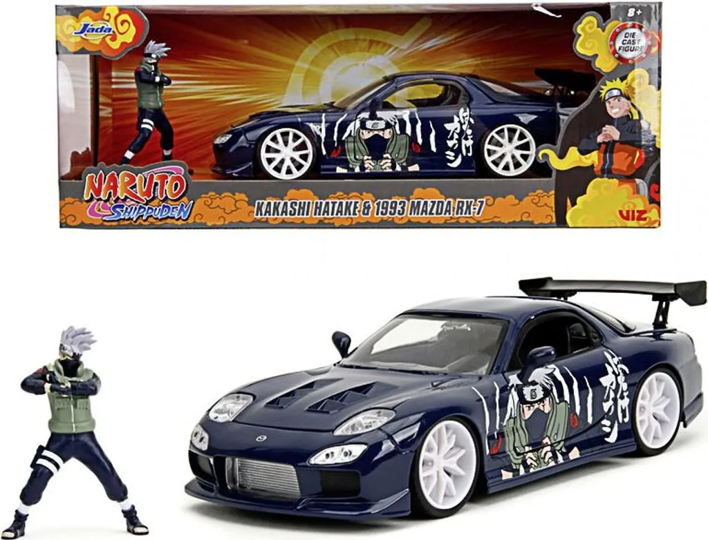 Mazda RX-7 1993 Miniature Naruto Jada Décoration Geek Bureau - 3