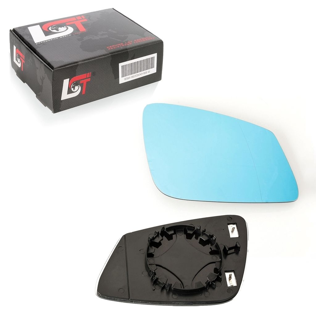 Außenspiegel heizbar asphärisch rechts blau für BMW 5er E60 F10 6er F12 7er F01