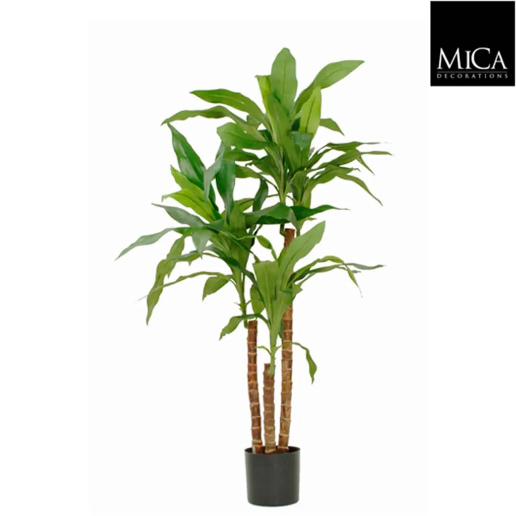 Plante Artificielle Dracaena 100cm en Pot pour Décoration Intérieure