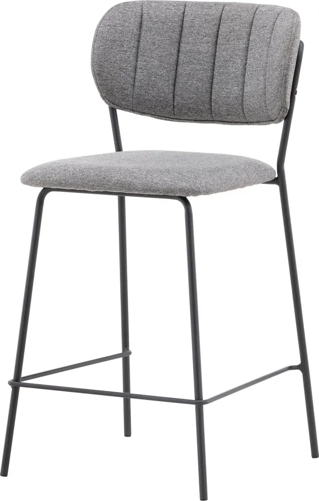 Chaise de salle à manger grise Bell Venture Home - Lot de 2 confortables