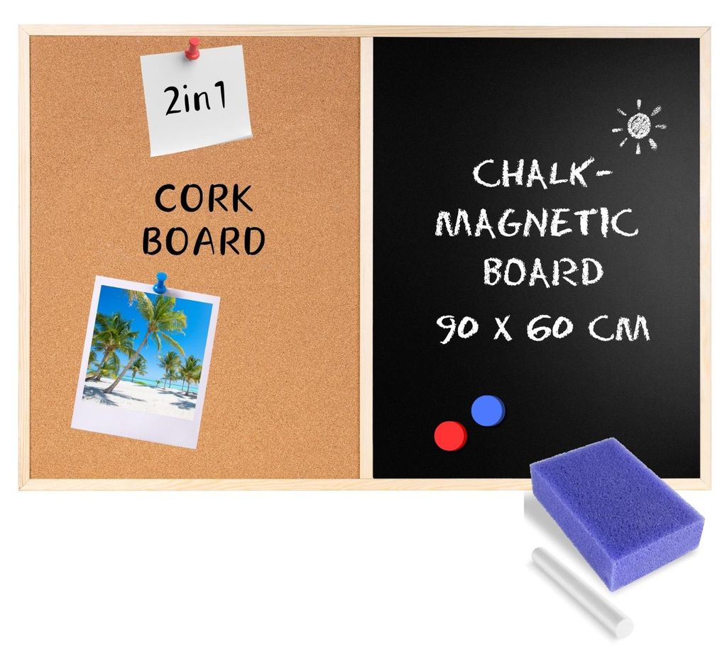 Creative Home 90 x 60 cm (+-3 cm) Informačná korková tabuľa Obrázok produktu 