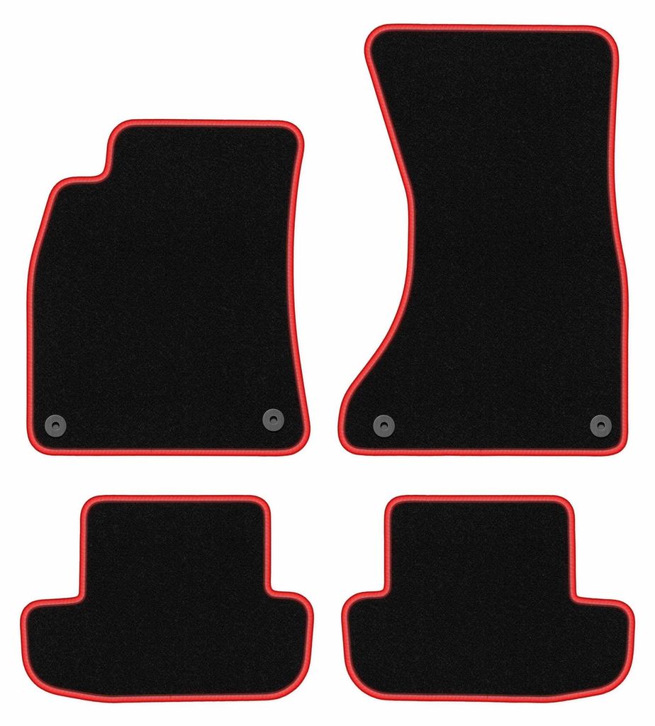 Velours automatten voor Audi A5 8T 2008-2018 (coupé) – Productafbeelding 
