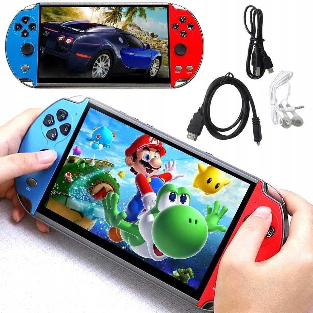 X7 4.3 " Handheld Spielkonsole 2000 Spiele Video Consoles Produktbild 