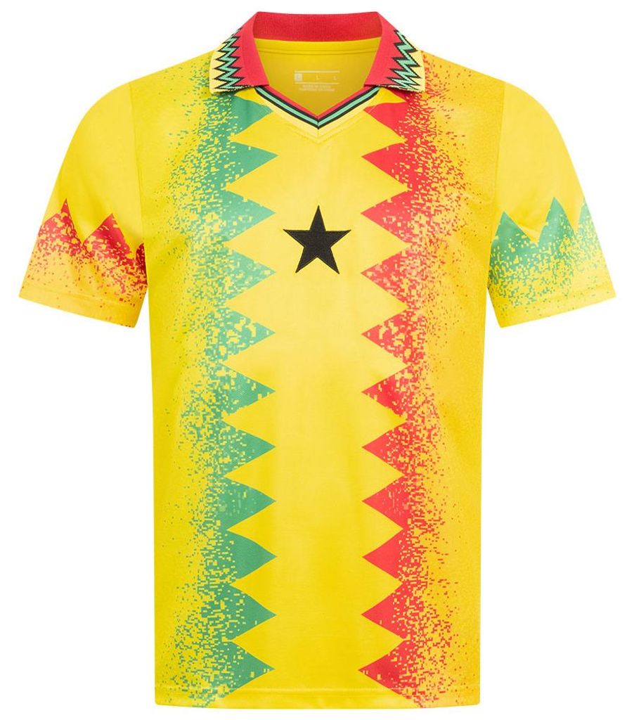 2XL JLX-382|Ghana "Retro History" JELEX Herren Trikot Produktbild 