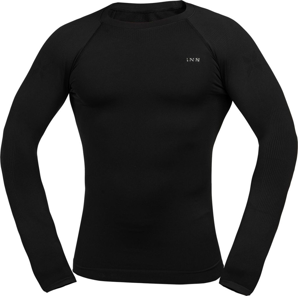 IXS 365 Base Layer 1.0 Langarm Funktionsshirt, schwarz, XL/2XL