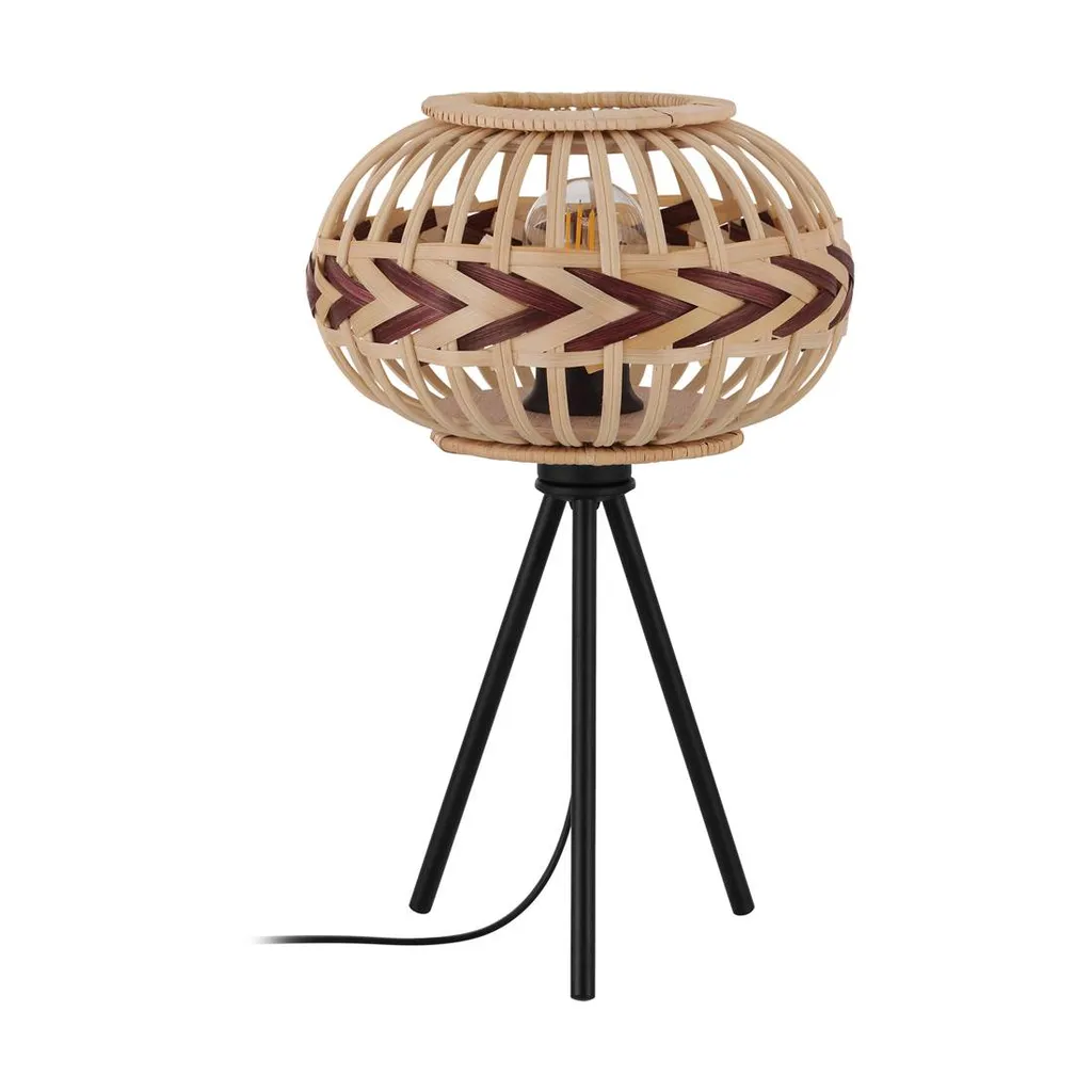 Lampe de table bordeaux DONDARRION 41,5cm : finis les coins sombres !