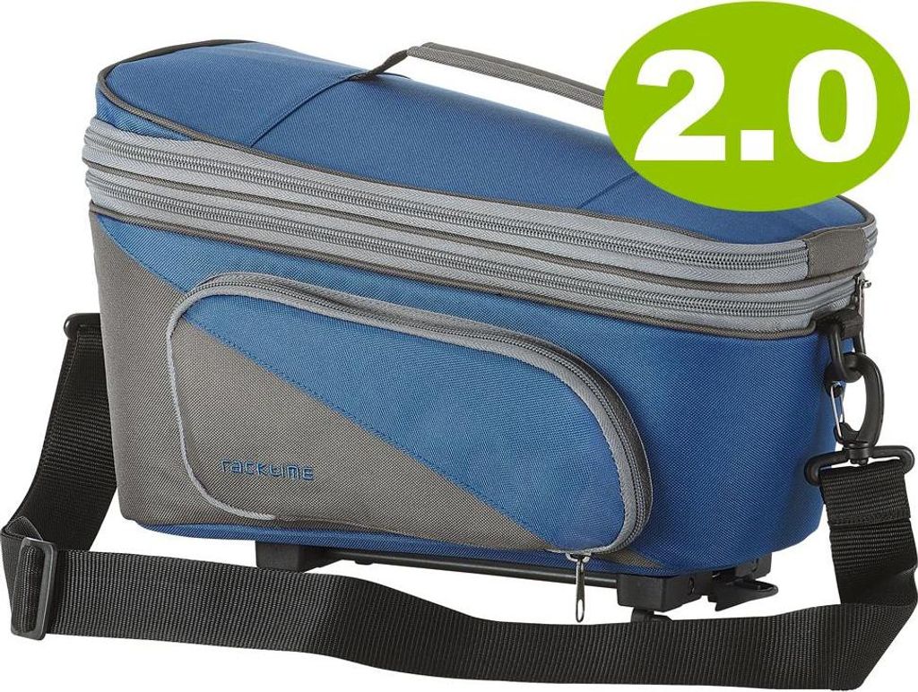 Racktime Trunkbag Talis Plus 2.0 blau grau 15 Liter Produktbild 
