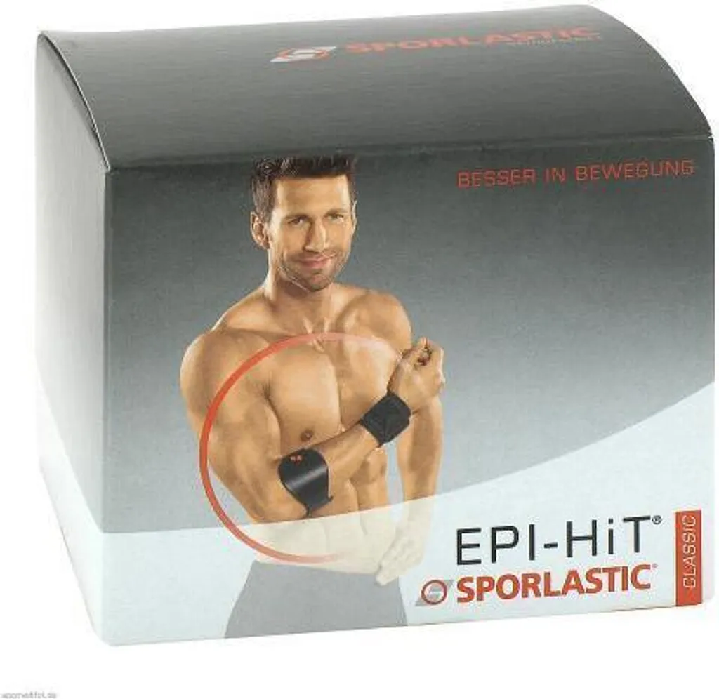 Set Sporlastic Epi-Hit Classic Taglia 2 Nero 07599 | Antidolore Gomito