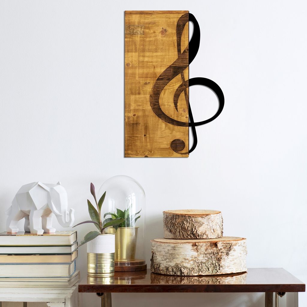 Wallity, Treble- SKL1341, Nussbaumfarbe,Schwarz, Sonstige Produktbild 