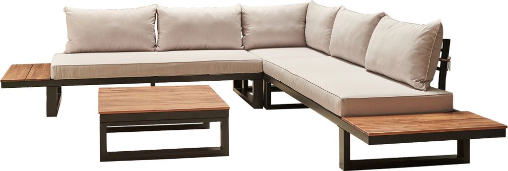 Best Mobilier Salome - salon bas de jardin 5 places + table Image du produit 