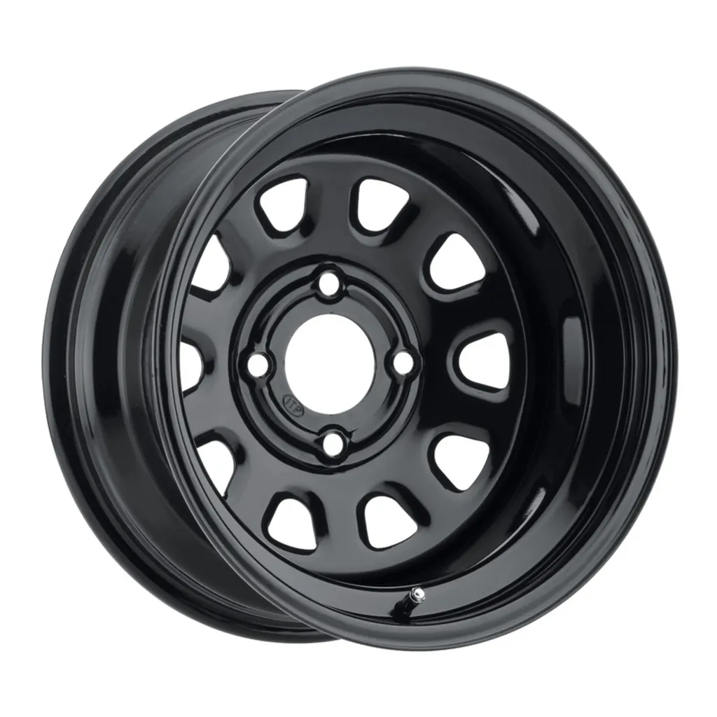 Jante ITP Delta 12x7 Noire 4x110 : Finis les Voilages et la Corrosion