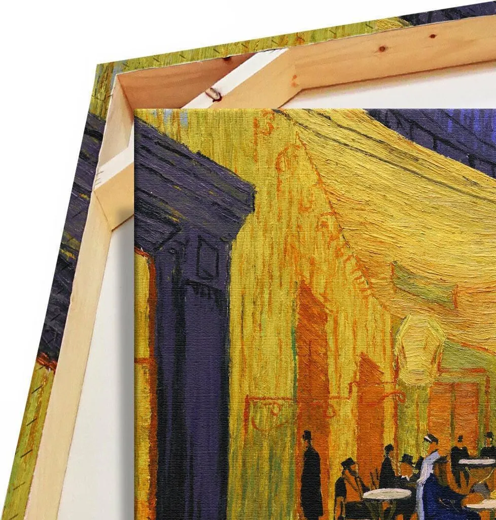 Décorez vos Murs sans Cadre : Tableau Night Café Van Gogh 70 x 50 cm