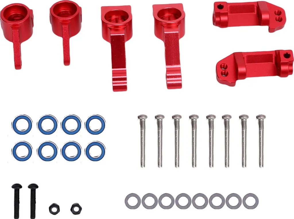Kit Sterzo Rosso Traxxas Slash 2WD - Fai Invidiare i Tuoi Amici!