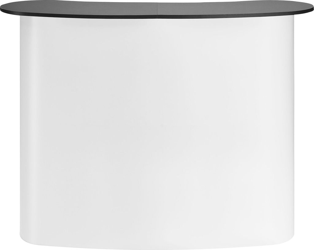 Tragbare Messetheke Messetresen, 1300 x 465 x 950 mm Produktbild 