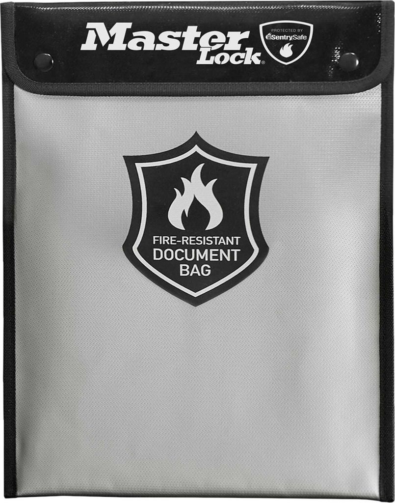 Master Lock Feuerbeständige Dokumententasche 2,8l