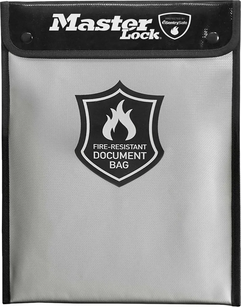 Coffret Anti-Feu Master Lock 2,8L - Protégez vos Papiers des Incendies