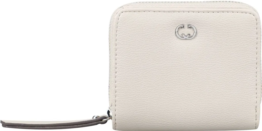 Porte-monnaie zippé GERRY WEBER gris clair pour sécuriser vos cartes et argent