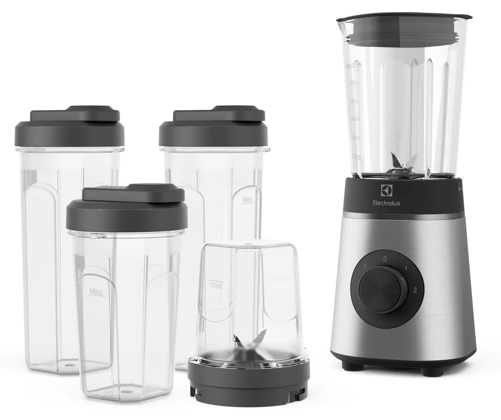 Electrolux Create 4 E4CB1-6ST Sport Blender 350W Inox avec Gourde 600ml