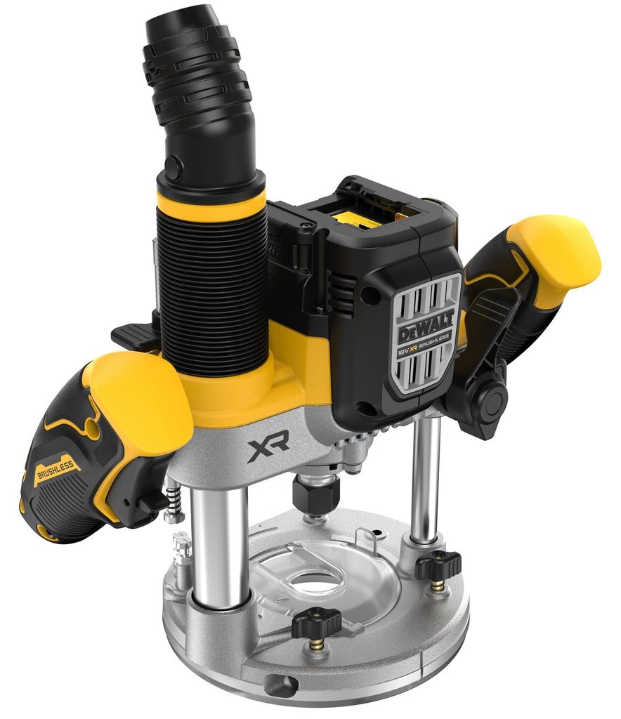 DeWalt Akku-Oberfräse 18 V (bürstenlos), incl. Zubehör, Produktbild 