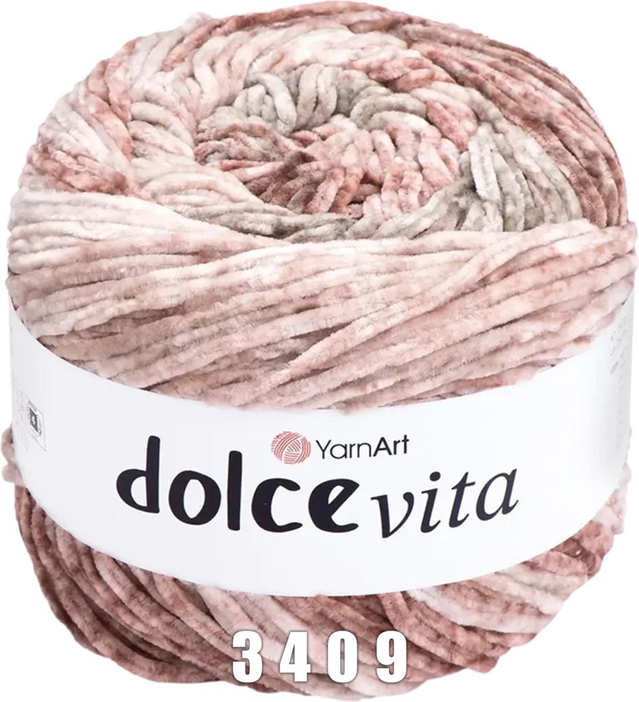 YarnArt Dolce Vita (150g/260m) 3409 beige Produktbild 