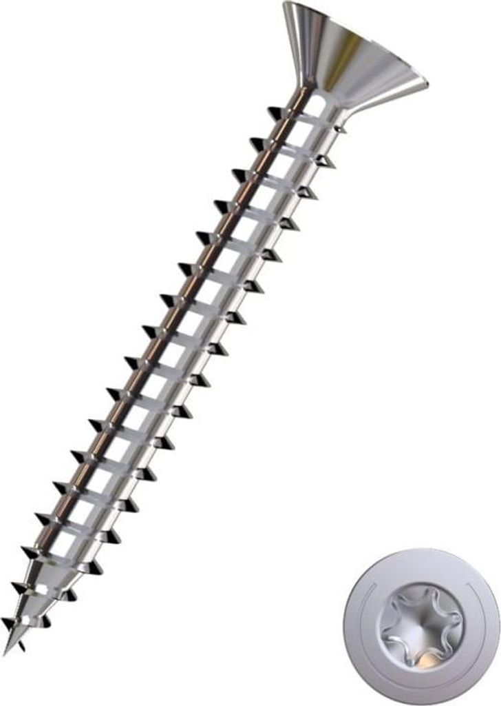 Connex Universalschrauben 4.0 x 25 mm TX 20 Senkkopf - 15 Stk.