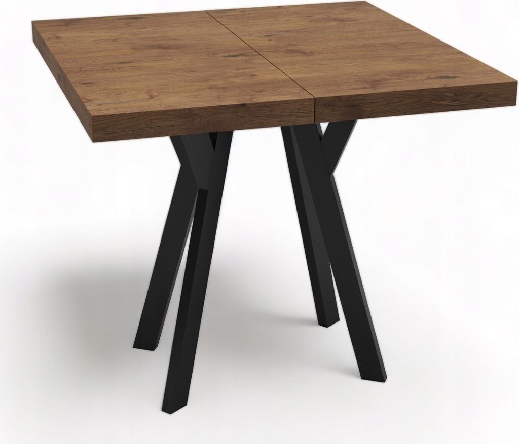LANCELOT quadratischer Tisch 90x90 erweiterbar auf 190 cm Produktbild 