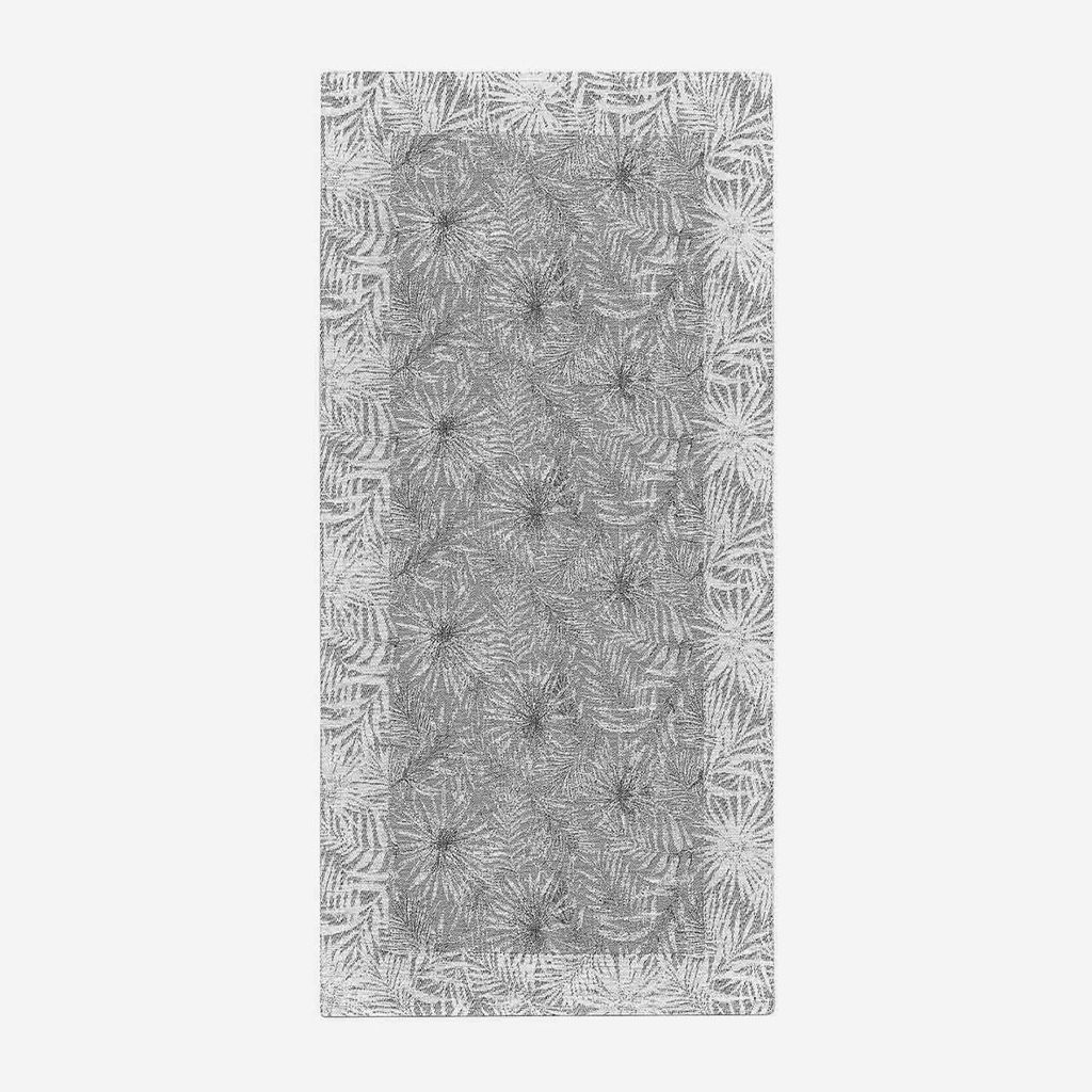 Teppich Läufer für Küche und Bad, waschbar, Malesia Pearl Grey