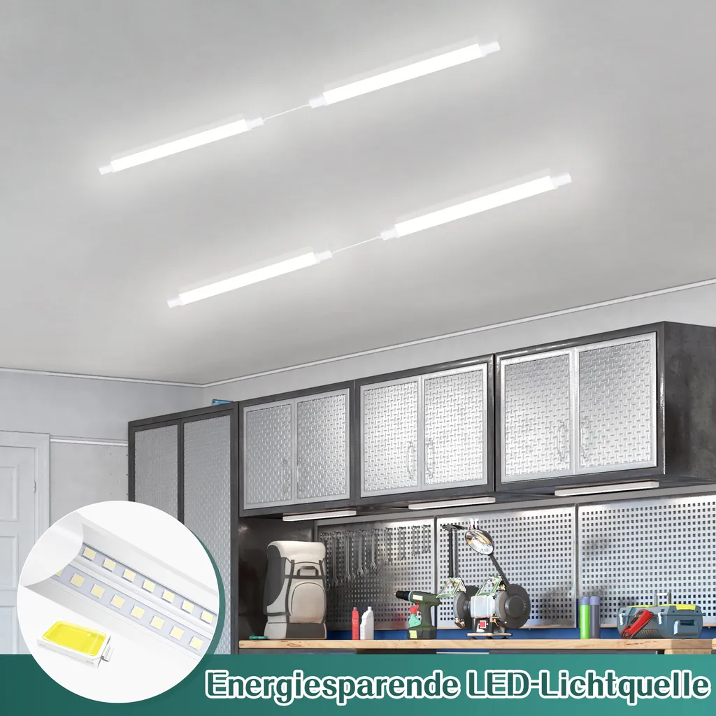 ZMH 24W Lampada LED Impermeabile 90cm - Offerta Illuminazione - 3