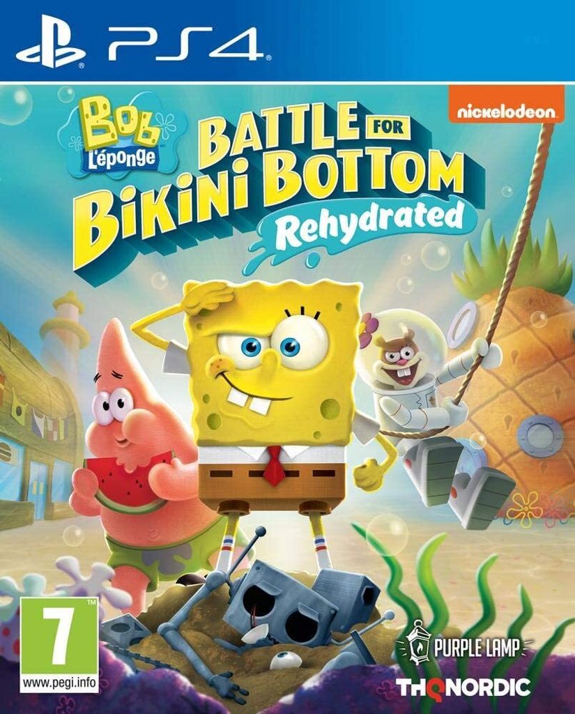 Spiel SPONGEBOB SQUAREPANTS BATTLE FOR BIKINI BOTTOM Produktbild 