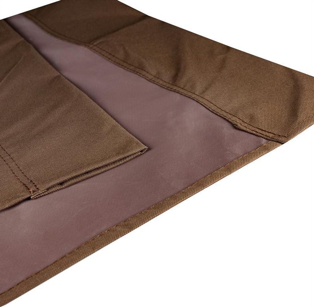 Ersatz-Bezug Doppel-Sonnenliege Stoffbezug Gartenliege XXL Duo-Relaxliege Braun