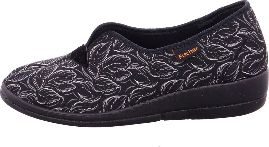 Fischer Schuhe Hausschuhe Damen 353636393733 Schwarz 39 EU