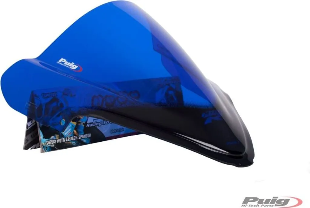 Bulle Racing PUIG 4826A pour Suzuki GSX-R1300 Hayabusa - Teinte Bleu