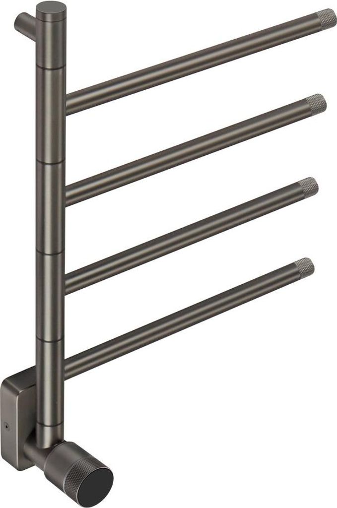 Radiateur sèche-serviettes électrique - Gun Metal - Image du produit 