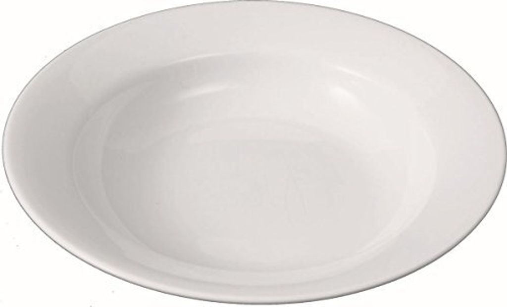 Teller tief Porzellan Ø 22 cm Speiseteller Hotelporzellan Frühstück Snack Vesper