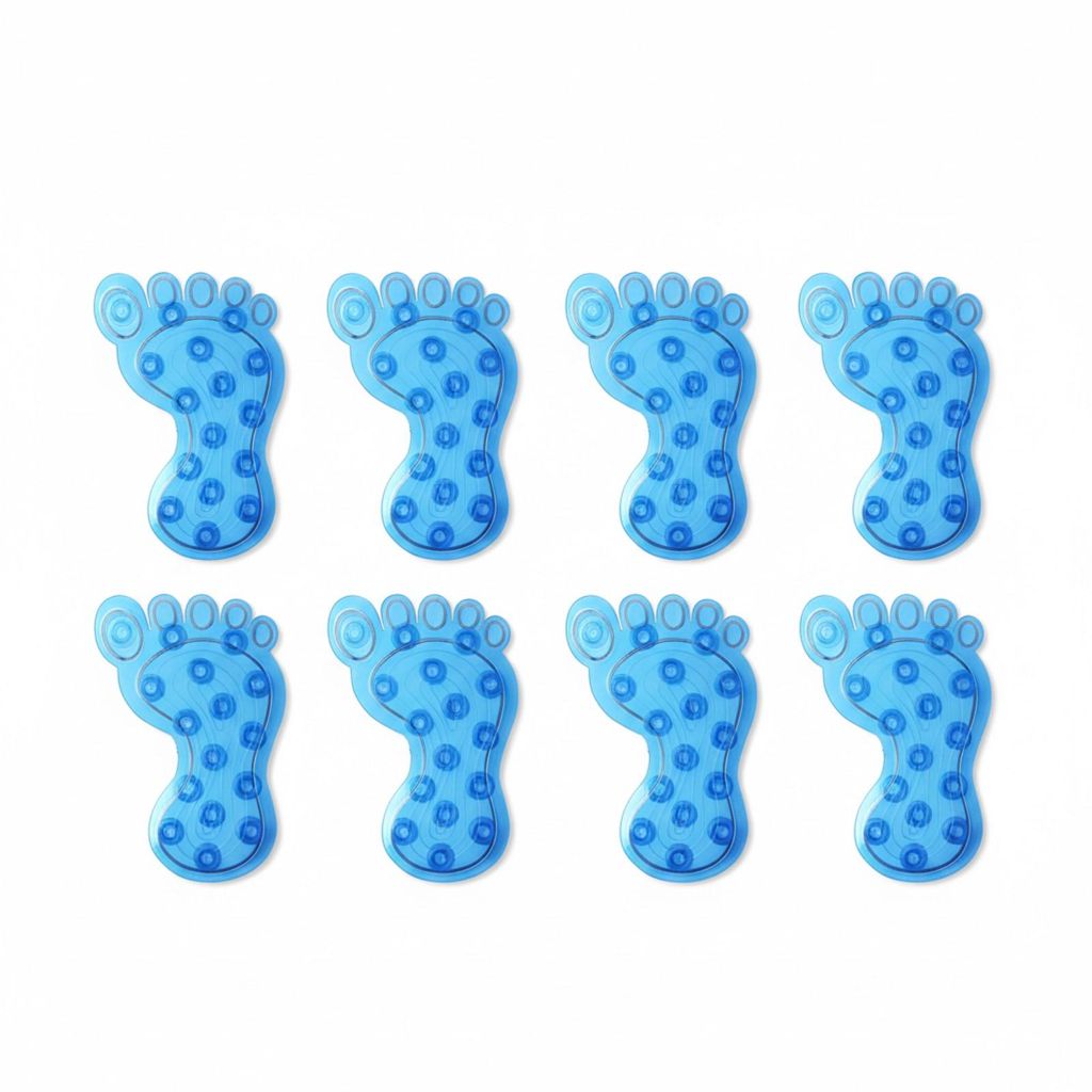 8 Stück Anti-Rutsch Pads für Dusche & Badewanne Rutschfeste Produktbild 