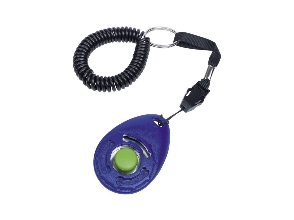 Moderne akustische Trainingshilfe Clicker für Hunde Nobby