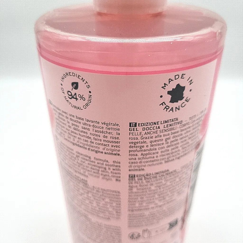Nuxe Very Rose Gel Douche Apaisant 750 ml - Soin Nettoyant Hydratant