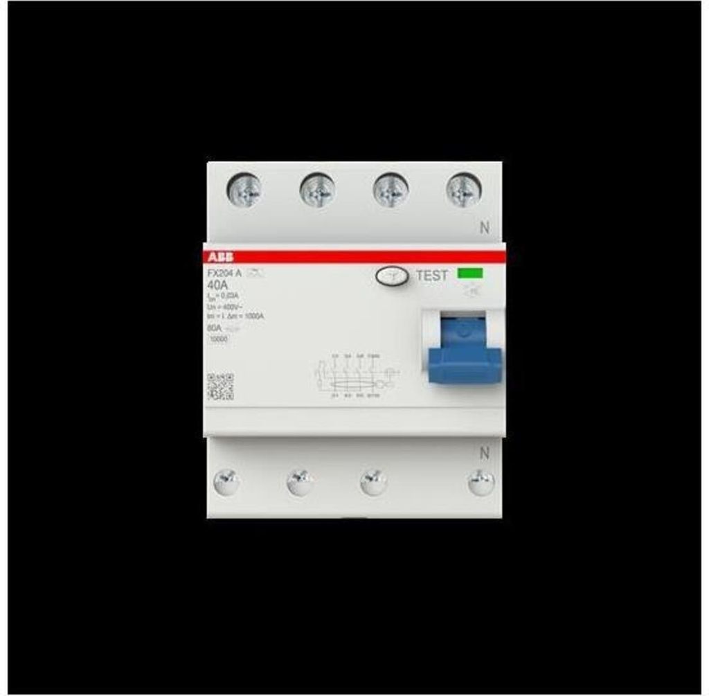 FI-Schutzschalter FX204A-40/0.03 4P Typ A 40A 30mA (2CSF204165R1400)