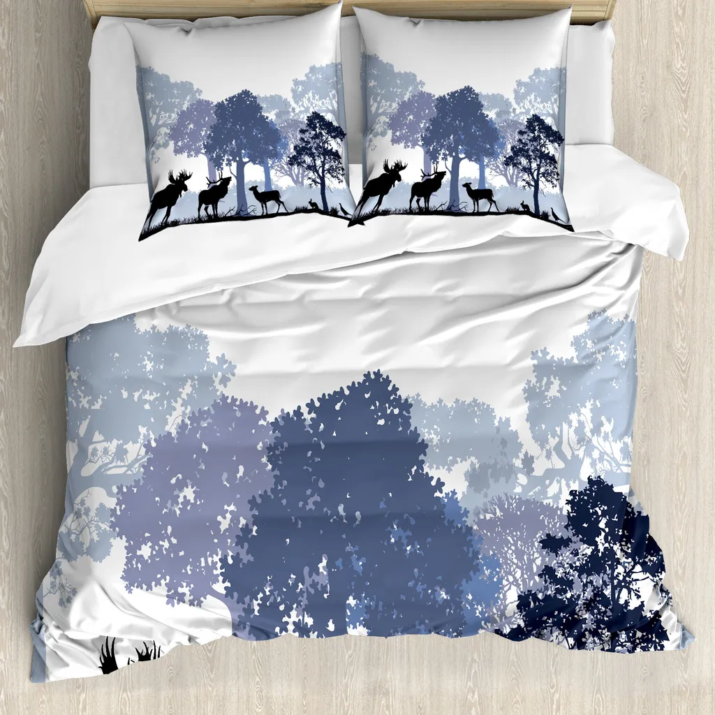 Set Copripiumino ABAKUHAUS 155x220cm Antiacaro - Top Qualità Prezzo