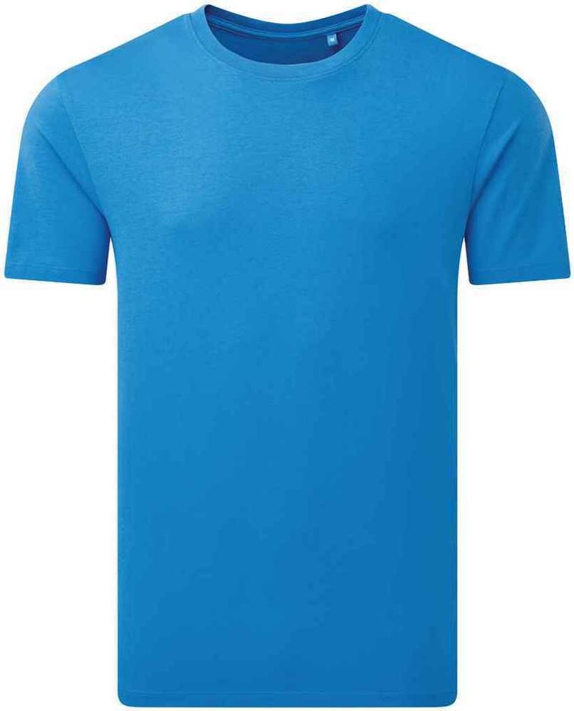 Anthem - T-Shirt Baumwolle aus biologischem Anbau für Herren/Damen Uni RW9290 (S) (Saphir-Blau)