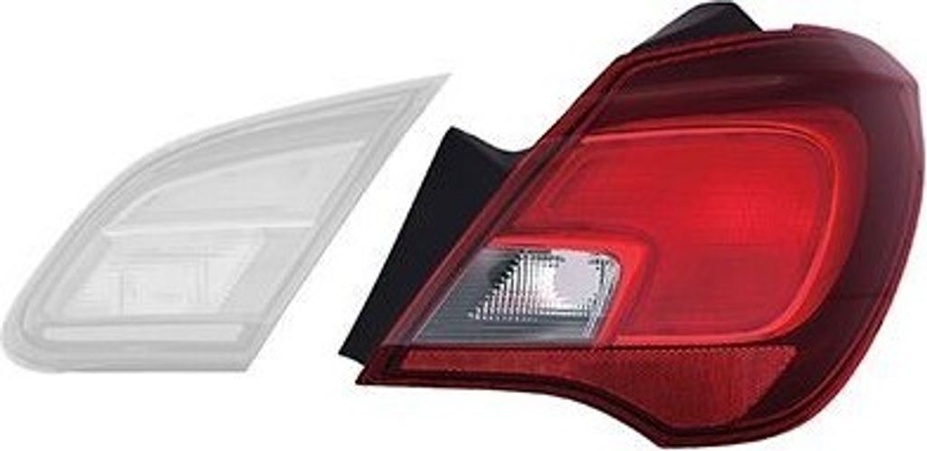 VAN WEZEL 3804936 - OE 1222566 Heckleuchte, rechts, äusserer Teil für Corsa E (X15)