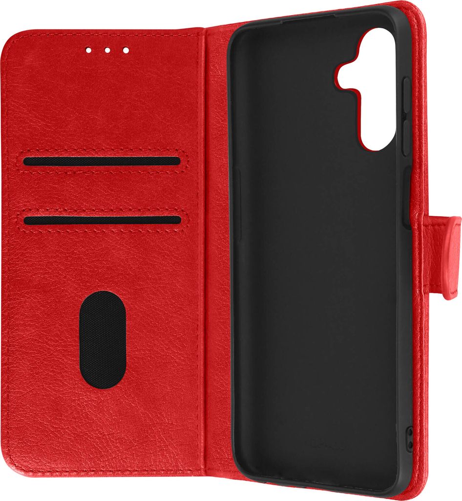 Etui Kunstleder mit Standfunktion für Samsung Galaxy A13 5G / A04s – Rot