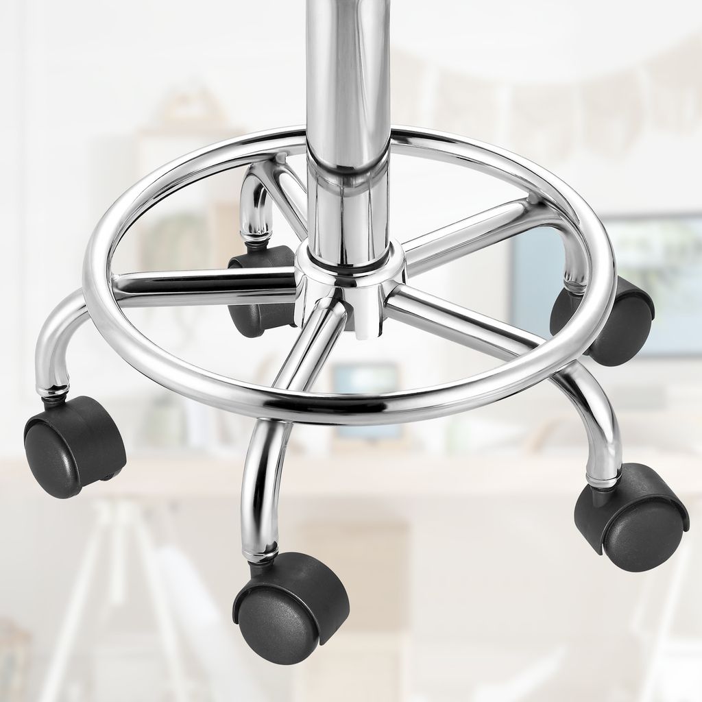 CASARIA® Hocker mit Rollen Höhenverstellbar 10 cm Produktbild 9