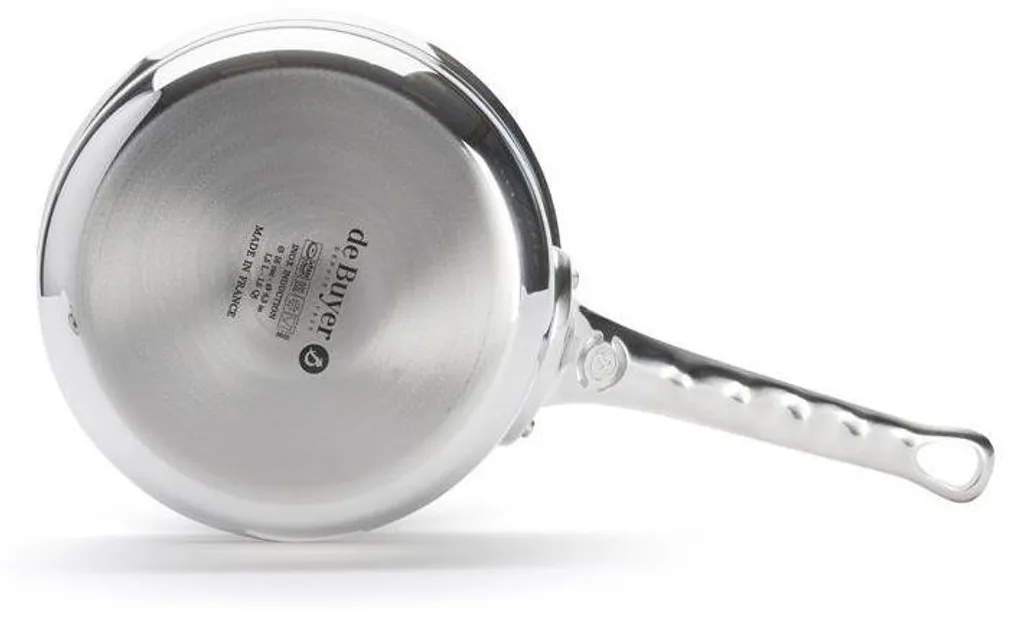 Petite casserole de cuisine 1,2L avec manche isolant et bord verseur net - 14