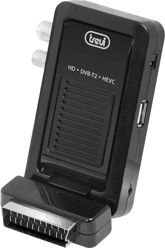 Récepteur H.265 HEVC Trevi HE3348 SC avec Double Sortie HDMI/Scart