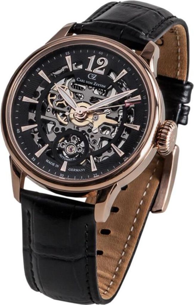 Carl von Zeyten CVZ0051RBK Herrenuhr Enz Automatik 40mm 5ATM