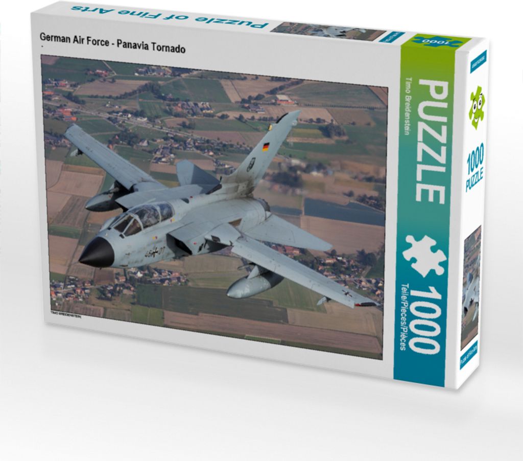 CALVENDO Puzzle German Air Force - Panavia Tornado | 1000 Teile Lege-Größe 64x48cm Foto-Puzzle für glückliche Stunden